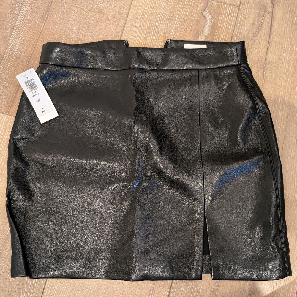 Wilfred Black Mini Skirt